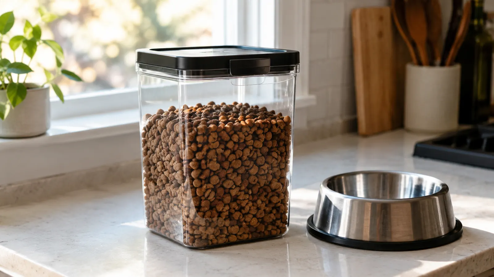 OXO Pop Cat Food Container Review: Months of Daily Use with an 11-Year-Old Tabby