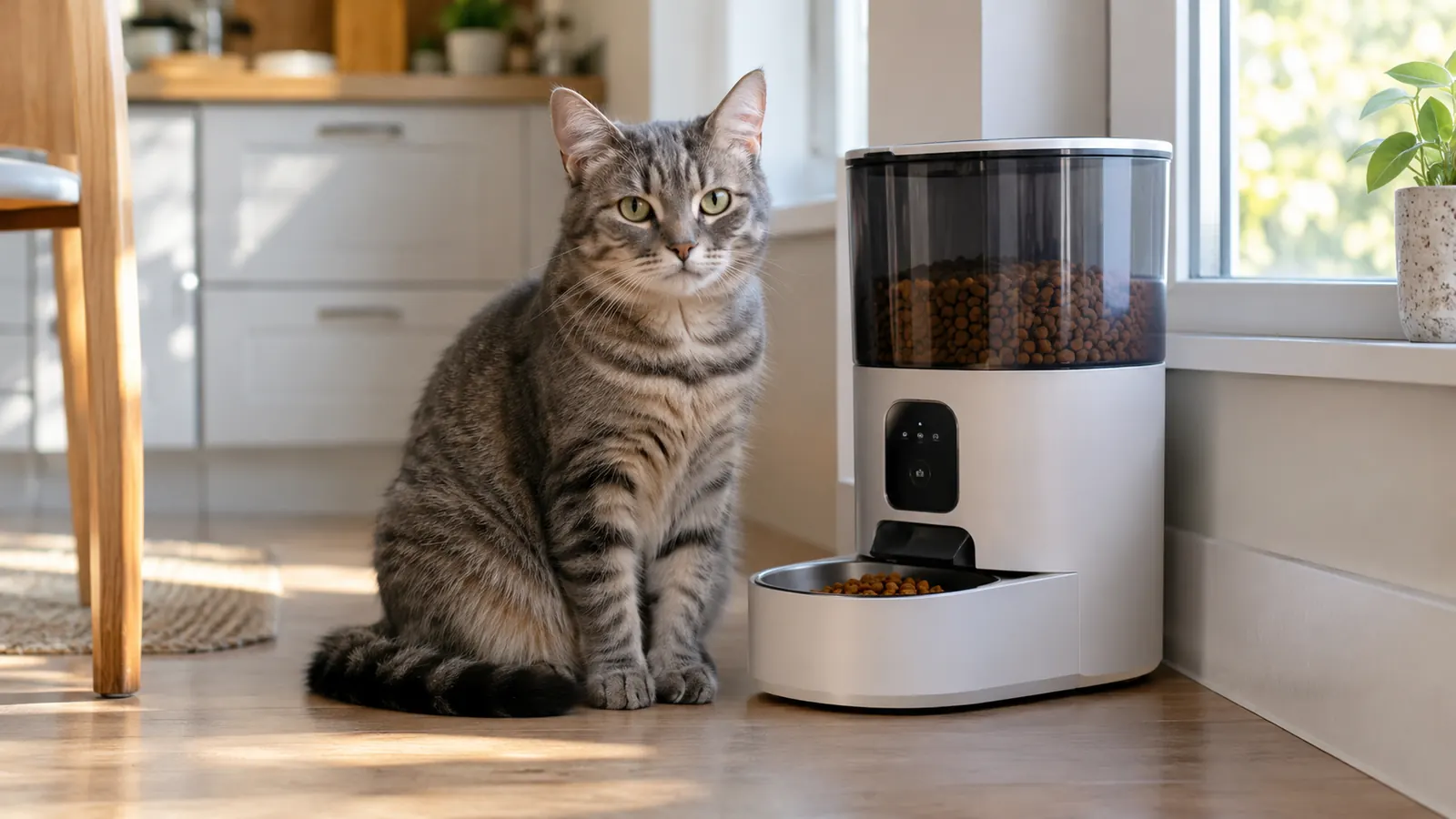 Voluas Automatic Cat Feeder vs Free Feeding From A Bowl: Which Is Better for Your Cat?